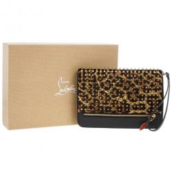 Christian Louboutin Leopard Pony Hair Cris Spiked iPad Case