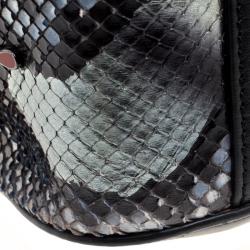 Christian Louboutin Metallic Python Sweet Charity Shoulder Bag