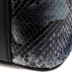 Christian Louboutin Metallic Python Sweet Charity Shoulder Bag