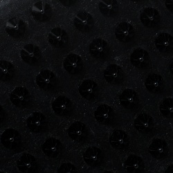 Christian Louboutin Black Leather Studded Spike Continental Wallet