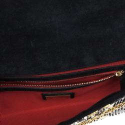 Christian Louboutin Python Riviera Clutch