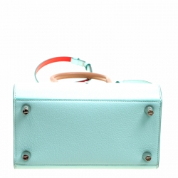 Christian Louboutin Multicolor Leather Small Paloma Top Handle Bag