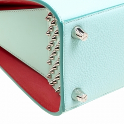 Christian Louboutin Multicolor Leather Small Paloma Top Handle Bag