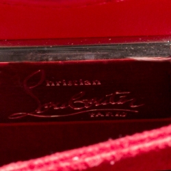 Christian Louboutin Multicolor Leather Small Paloma Top Handle Bag