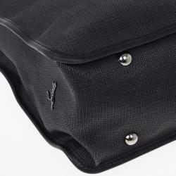 Pre Owned Christian Louboutin Black Sweet Charity Shopping Canvas Tote