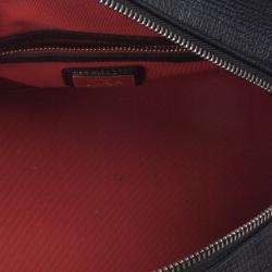 مملوكة مسبقًا Christian Louboutin Panettone Spiked Black Leather Satchel