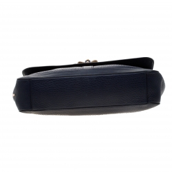 مملوكة مسبقًا Christian Louboutin Blue Leather Sweet Charity Bag