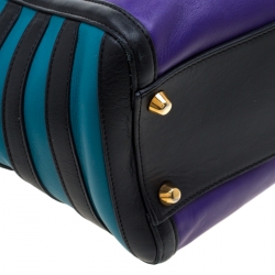 Christian Louboutin Multicolor Leather Zip Tote