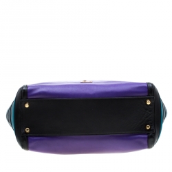 Christian Louboutin Multicolor Leather Zip Tote
