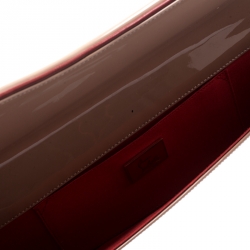 Christian Louboutin Nude Patent Leather So Kate Clutch
