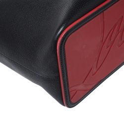 Christian Louboutin Black Leather Cabata Tote