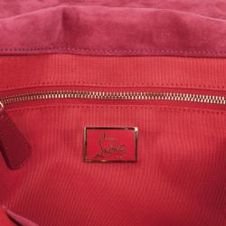 Christian Louboutin Pink Python Large Sweet Charity Bag