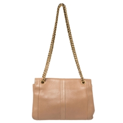 Pre Owned حقيبة كتف كريستيان لوبوتان سويت شاريتي جلد بيج