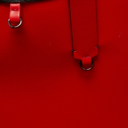 Christian Louboutin Black Leather Cabata Tote