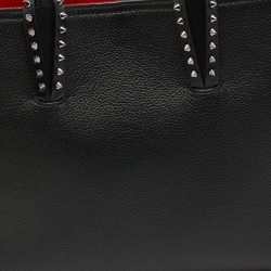 Christian Louboutin Black Leather Cabata Tote