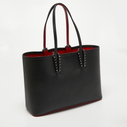 Christian Louboutin Black Leather Cabata Tote