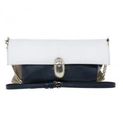 Christian Louboutin Khepira Tri-Color Clutch
