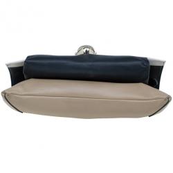 Christian Louboutin Khepira Tri-Color Clutch