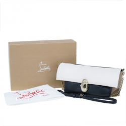 Christian Louboutin Khepira Tri-Color Clutch