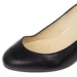 Pre Owned Christian Louboutin Black Ika Ankle Strap Pumps 39