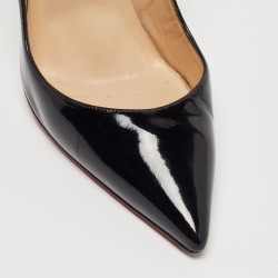 Christian Louboutin Black Patent Leather So Kate Pumps Size 39