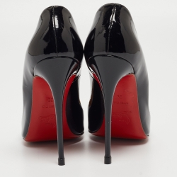 Christian Louboutin Black Patent Leather So Kate Pumps Size 39