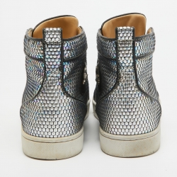 Christian Louboutin Multicolor Leather Rantus Orlato Sneakers Size 40
