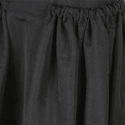Christian Siriano Black Silk Sleeveless Gown M