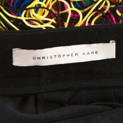 Christopher Kane Multicolor Fringed Skirt M