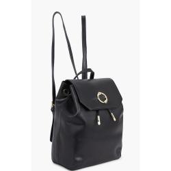 مملوكة مسبقًا حقيبة ظهر كلاس باي روبرتو كافالي دوريس جلد أسود