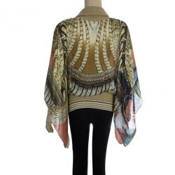 Pre Owned Class by Roberto Cavalli Turtleneck Top M