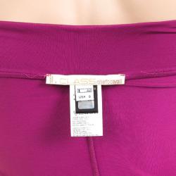 مملوكة مسبقًا Class by Roberto Cavalli Long Pink Dress M