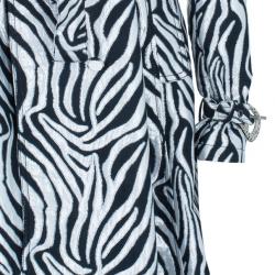 Class by Roberto Cavalli Monochrome Belted Coat M