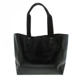 Coach Black Pebbled Leather Derby Tote