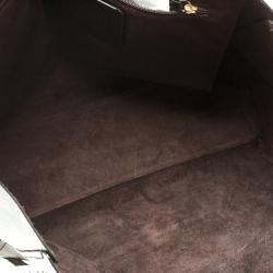 Coach Black Pebbled Leather Derby Tote