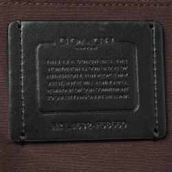 Coach Black Pebbled Leather Derby Tote