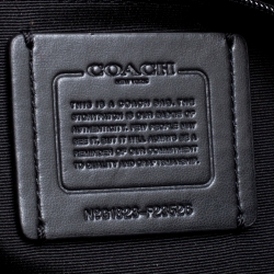 Coach Brown Signature Coated Canvas Ava Chain Tote