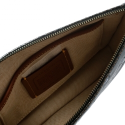 مملوكة مسبقًا حقيبة كروس كوتشي جلد أسود طباعة نجوم