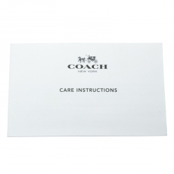 Pre Owned Coach Brown/Blue Coated Canvas and Leather Floral Zip Around Wallet 