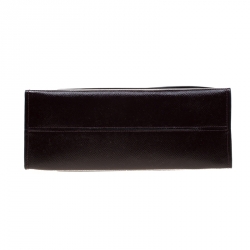 Pre Owned Coach Maroon Patent Leather Parker Shoulder Bag