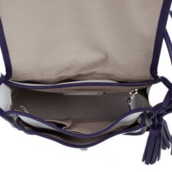 Pre Owned Coach White Legacy Archival Two Tone Leather Rambler