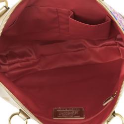 Pre Owned Coach Daisy Applique Multicolor Tote