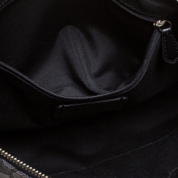 Coach Black Monogram Canvas Small Kelsey Satchel