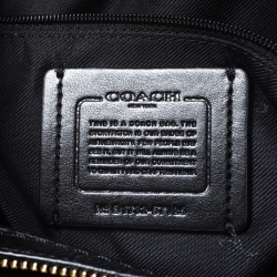 Coach Black Leather Edie 31 Shoulder Bag