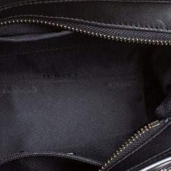Coach Black Leather Swagger Studded Tote