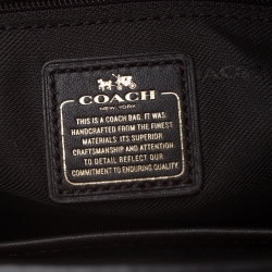 Coach Rose Gold Quilted Leather Swagger 27 Carryall Satchel