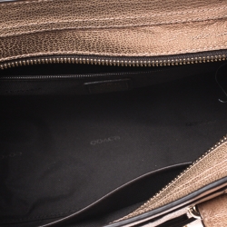 Coach Rose Gold Quilted Leather Swagger 27 Carryall Satchel