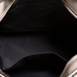Coach Rose Platinum Leather Avenue Tote