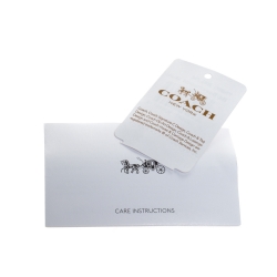 Pre Owned Coach Tricolor Leather and Python Effect Tabby Shoulder Bag 