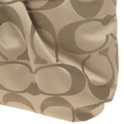 Pre Owned Coach Daisy Signature Coral Tote
